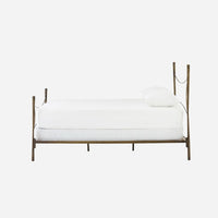 Westwood Queen Bed, Antique Brass