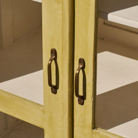 Vintage Yellow Cabinet