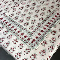 Alwar Red Tablecloth - 60"x120"
