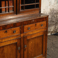 English Mahogany Hutch