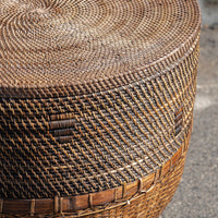 Round Table with Storage Lid