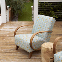 Halabala Chair in Blockshop Crescent Juniper