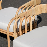 Rattan Waterfall Chair, Natural