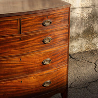 Bow Front Victorian Chest