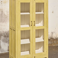 Vintage Yellow Cabinet