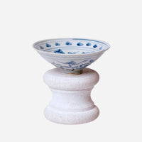 Peony Conical Porcelain Bowl