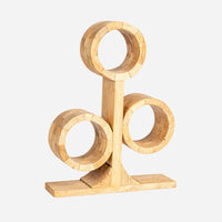 Mango Wood Wine Rack