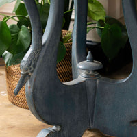 Carved Swan Round Table