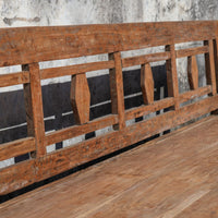 Antique Teakwood Javanese Bench