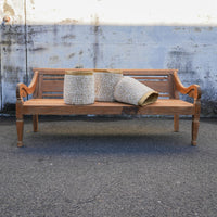 Antique Teakwood Javanese Bench