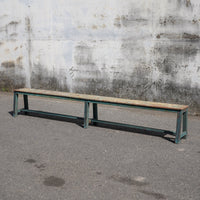 Painted Wooden Bench