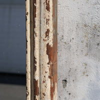 White Painted Wooden Mirror