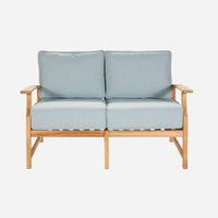 Layla Outdoor Low Back Loveseat Sofa