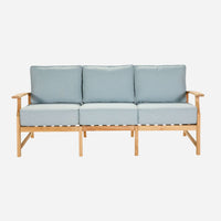 Layla Outdoor Low Back 3-Seater Sofa