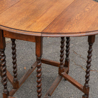 Barley Twist Gateleg Table