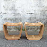 Al Dente Stool, Natural