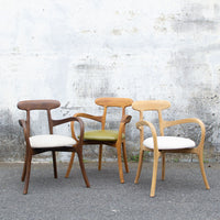 Positano Arm Chair, Natural with Vanilla