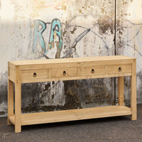 MacKenzie 4-Drawer Console