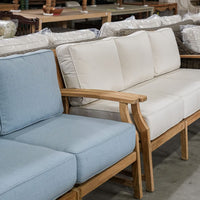 Layla Outdoor Low Back 3-Seater Sofa