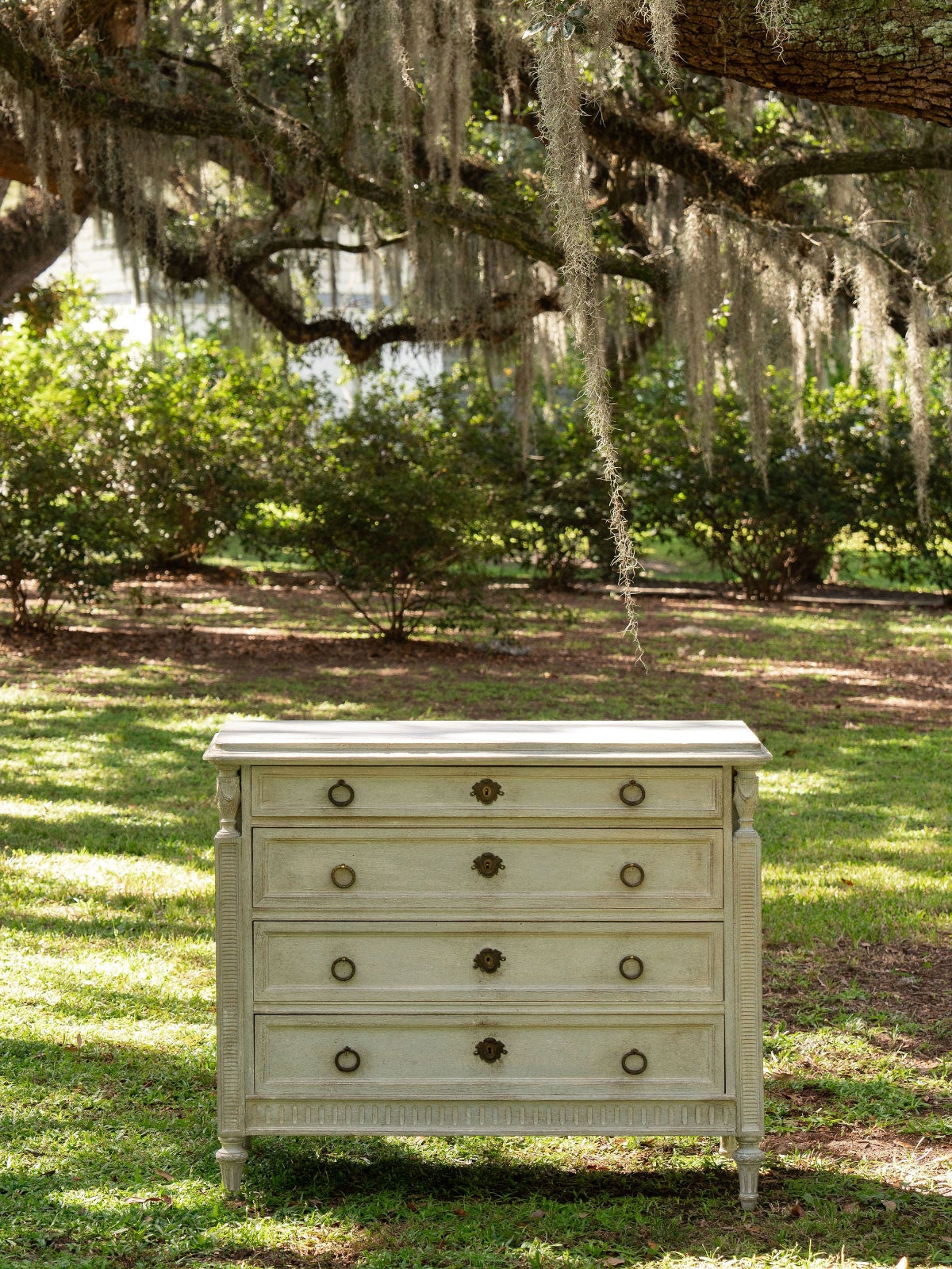 Continental Swedish Painted Chest of Drawers