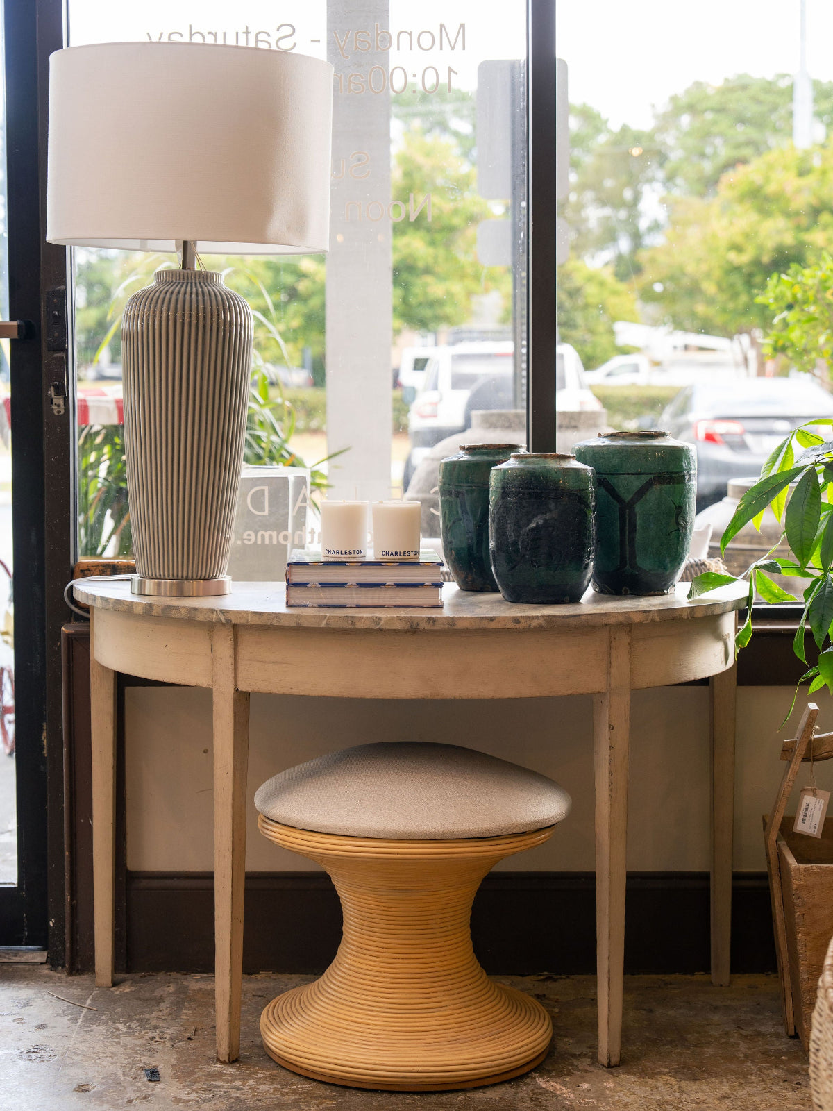 Swedish Painted Demilune