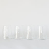 Bandol Fluted Glass, Set of 4