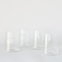 Bandol Fluted Glass, Set of 4