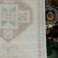 Modern Oushak Runner, 2'10" x 11'5"