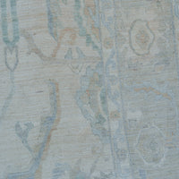 Modern Oushak Rug, 9'3" x 12'