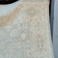 Modern Oushak Rug, 9'1" x 11'9"