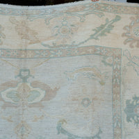 Modern Oushak Rug, 9'1" x 11'10"