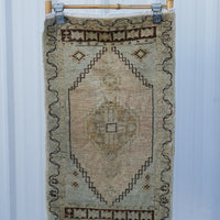 Vintage Turkish Yastik, One Of A Kind