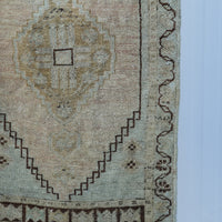 Vintage Turkish Yastik, One Of A Kind