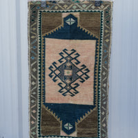 Vintage Turkish Yastik, One Of A Kind