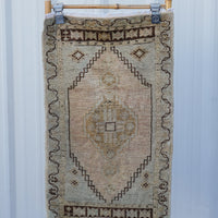 Vintage Turkish Yastik, One Of A Kind