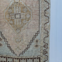 Vintage Turkish Yastik, One Of A Kind