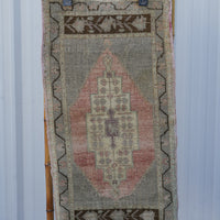 Vintage Turkish Yastik, One Of A Kind