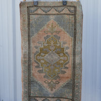 Vintage Turkish Yastik, One Of A Kind
