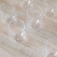 Stemless Acrylic Glasses, Set of 6