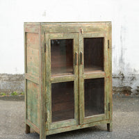 Large Vintage Painted Cabinet