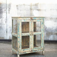 Large Vintage Painted Cabinet