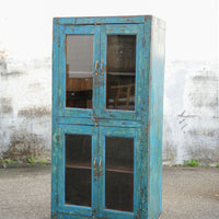 Jumbo Vintage Painted Cabinet