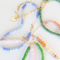 Hammered Heart Toggle Necklace
