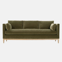 Leo Green Quick Ship Sofa