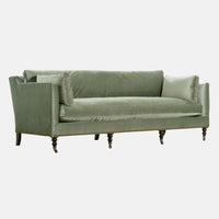 Madeline Green Quick Ship Sofa