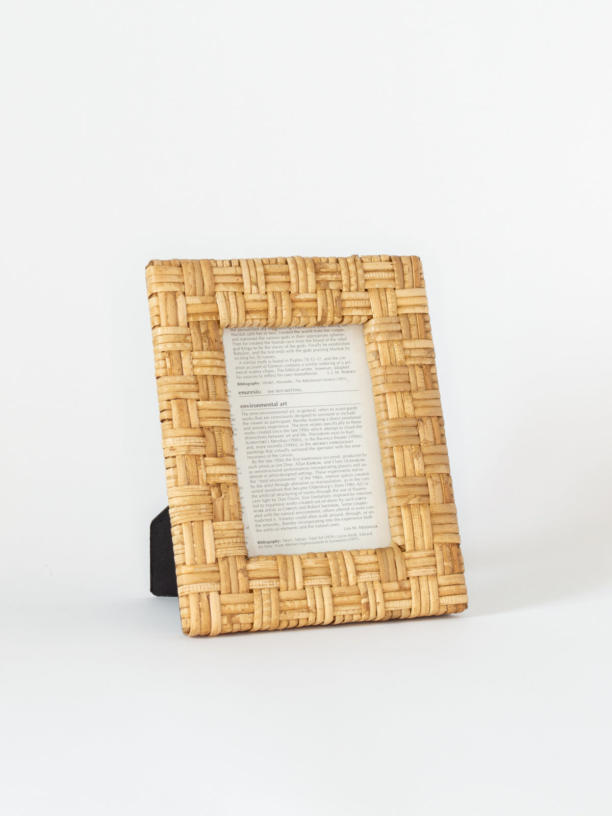 Small Rattan Woven Frame