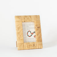 Small Rattan Woven Frame