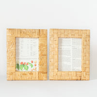 Large Rattan Woven Frame