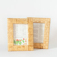 Large Rattan Woven Frame