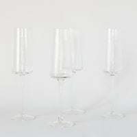Bandol Champagne Flutes, Set of 4